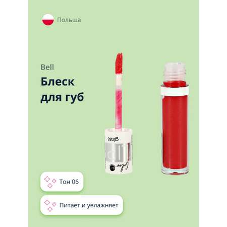 Блеск для губ Bell Color lip gloss тон 06