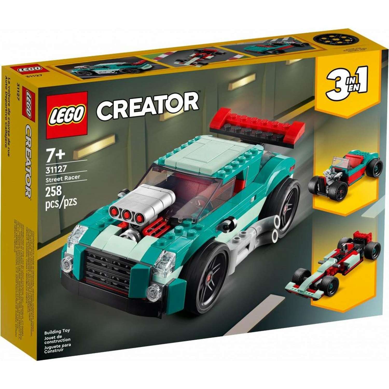 Конструктор LEGO Creator Уличные гонки 31127 - фото 1