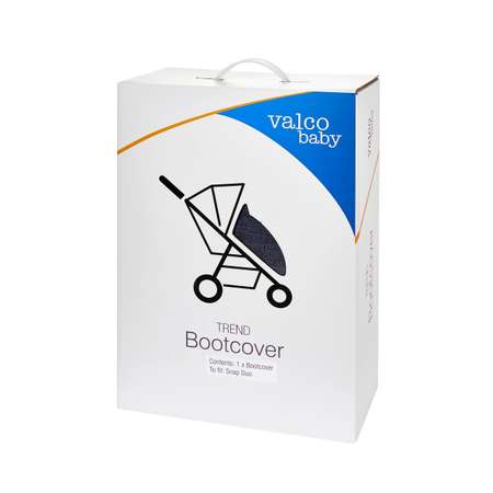 Накидка на ножки Valco Baby к коляске Snap Duo Trend цвет: Denim