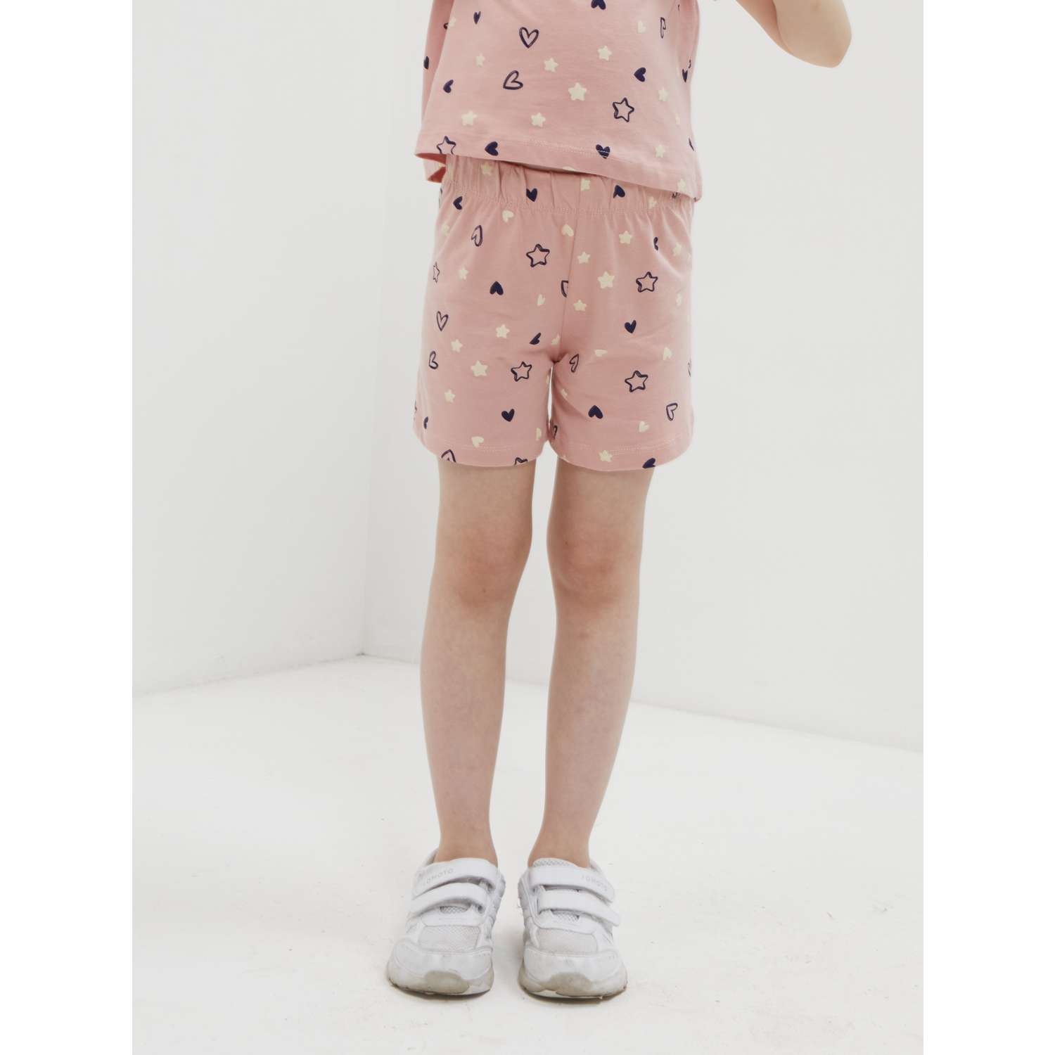 Пижама ISSHOP пижама с шортами розовая - фото 4
