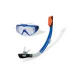 Набор для плавания INTEX Силикон аква Pro маска и трубка от 14 лет
