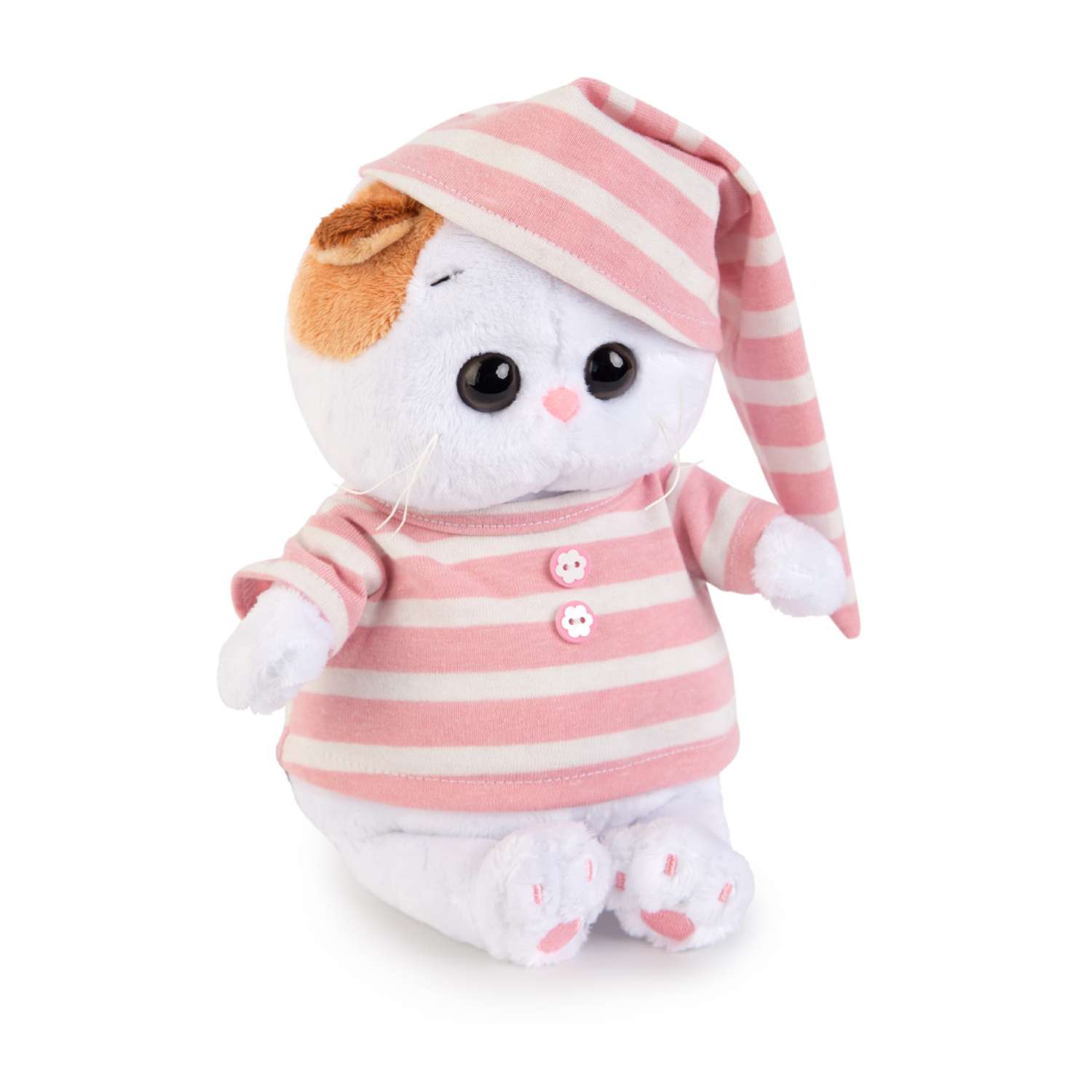 Мягкая игрушка BUDI BASA Ли-Ли baby в полосатой пижамке 20 см LB-005 - фото 5