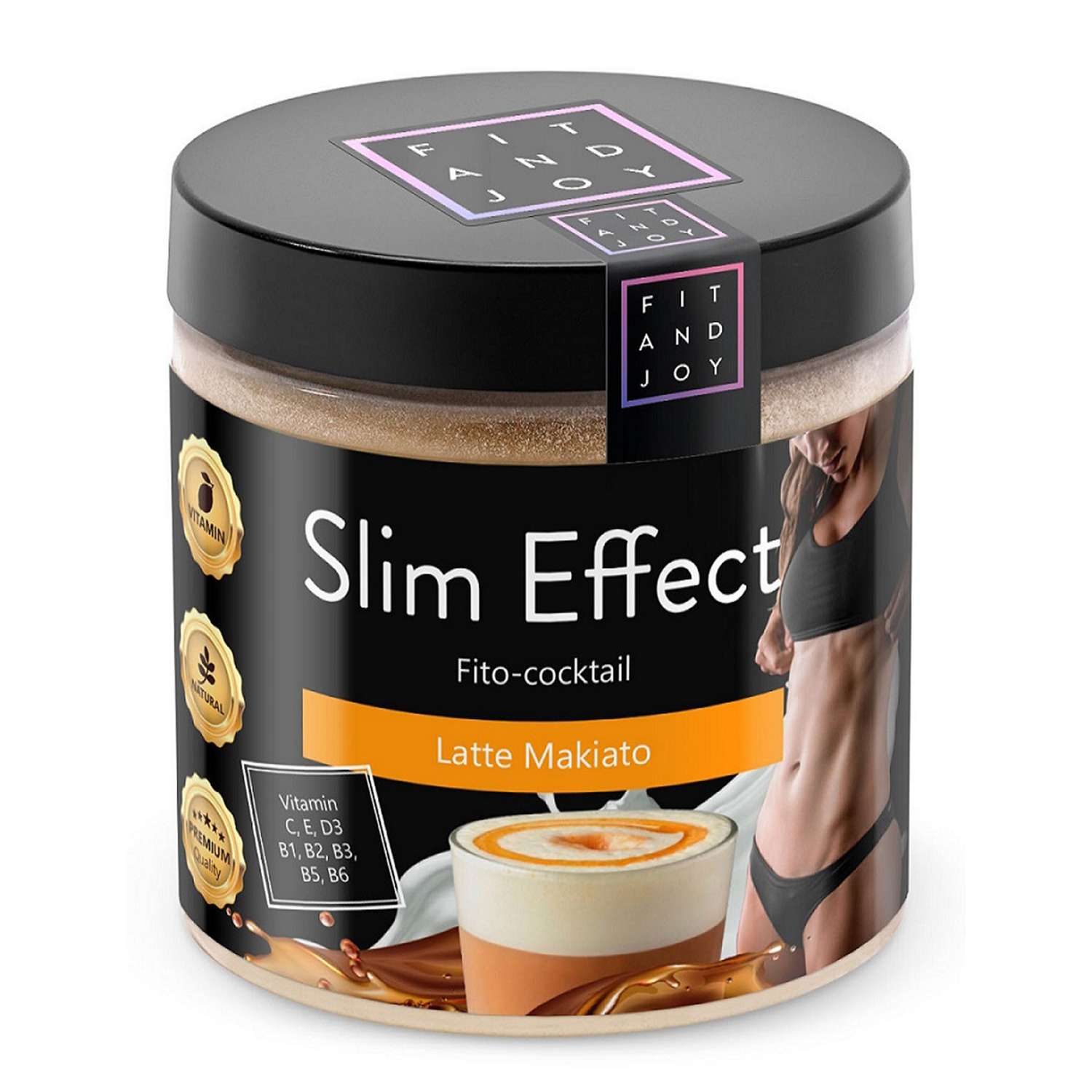 Фитококтейль FIT AND JOY Slim Effect для похудения - фото 1