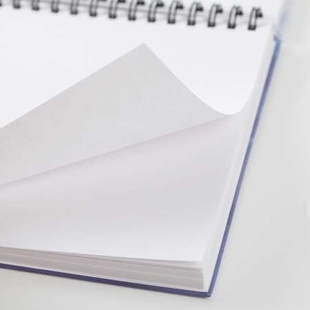 Скетчбук ArtFox горизонтальный на гребне Мечты созданы чтобы сбываться твёрдая обложка А5 80 листов