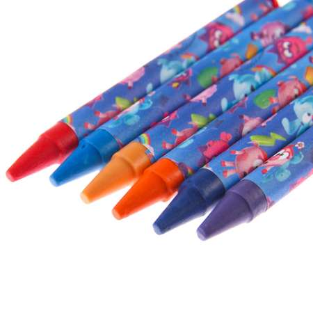 Восковые СМЕШАРИКИ карандаши набор 24 цвета
