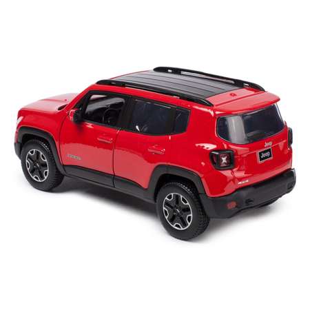 Машинка MAISTO 1:24 Jeep Renegade Красная 31282