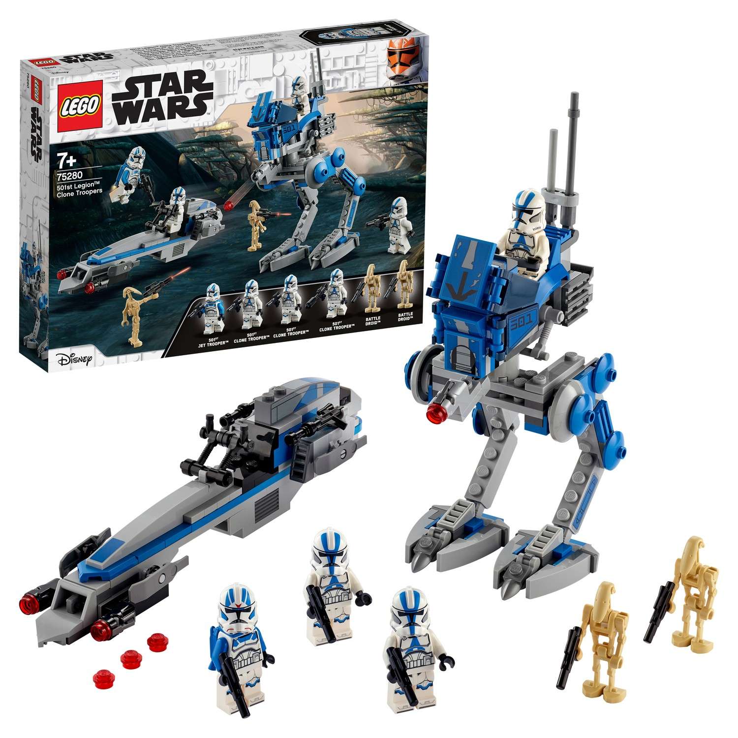 Конструктор LEGO Star Wars Клоны-пехотинцы 501легиона 75280 - фото 1