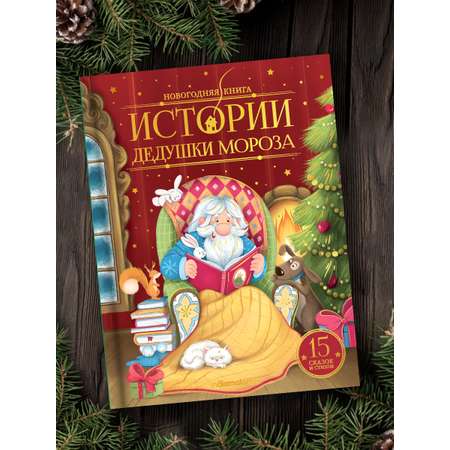 Новогодняя книга для детей Malamalama Добрая сказка Истории Дедушки Мороза