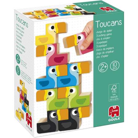 Игровой набор Goula 50271 Кубики Туканы