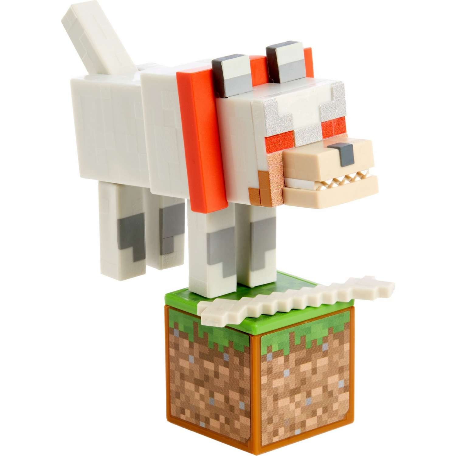 Фигурка Minecraft Волк с аксессуарами GCC21 - фото 4