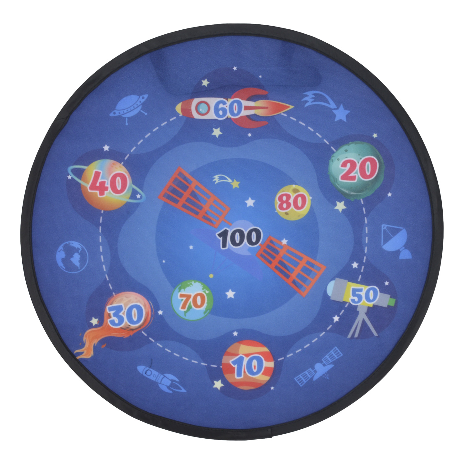 Набор игровой Abero с тканевой мишенью и 6 шариками Космос FCJ1014311  купить по цене 399 ₽ в интернет-магазине Детский мир