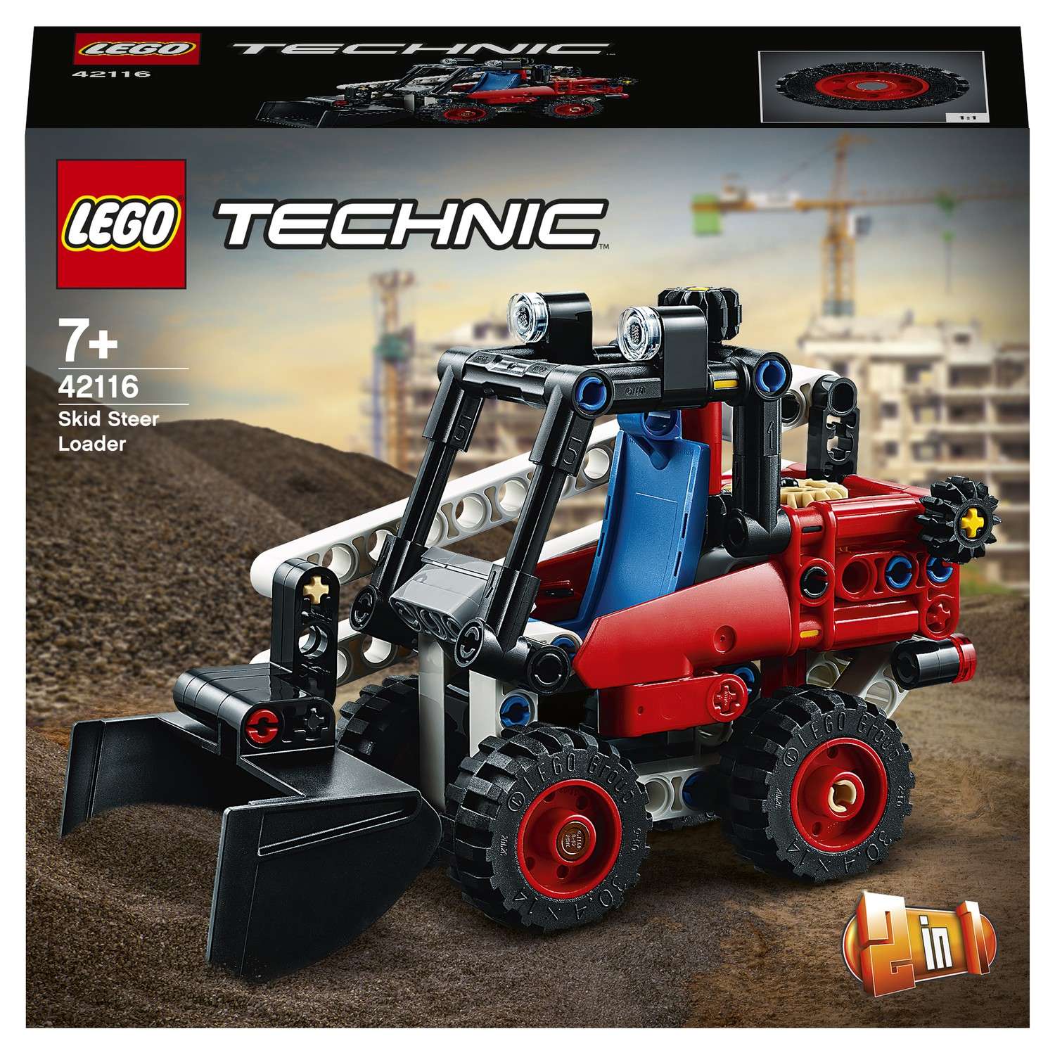 Конструктор LEGO Technic Фронтальный погрузчик 42116 - фото 2