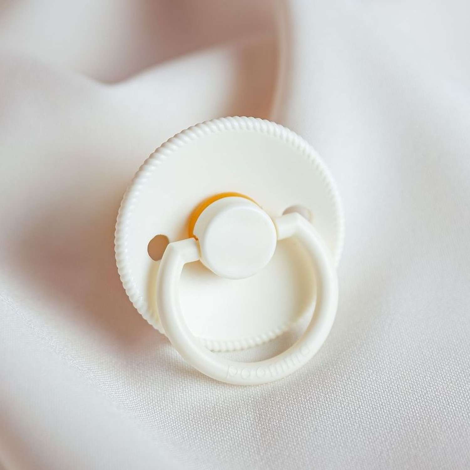 Соска-пустышка paomma классическая латексная 0-6 месяцев для новорожденных цвет Кремовый - фото 6