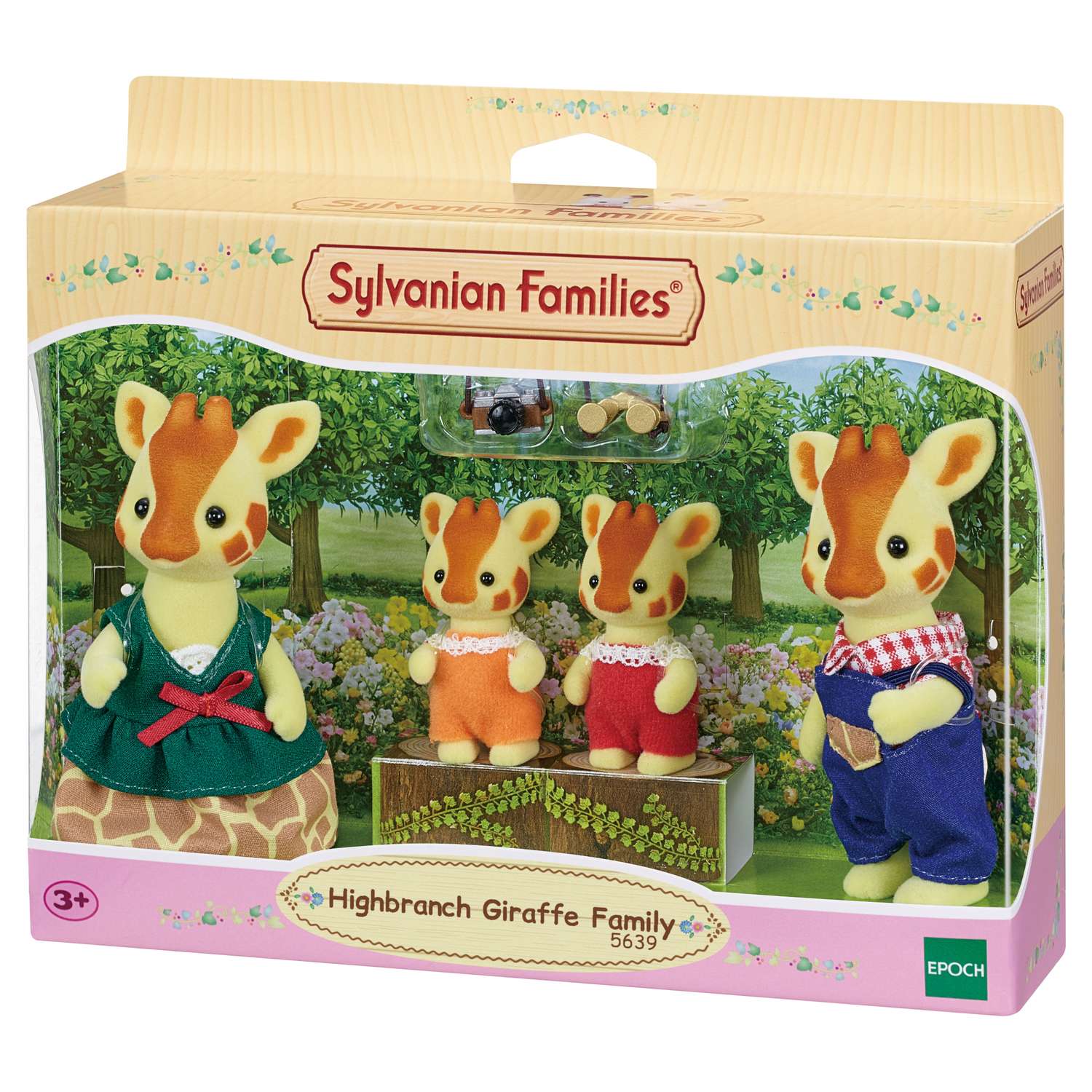 Набор Sylvanian Families Семья жирафов 5639 - фото 5