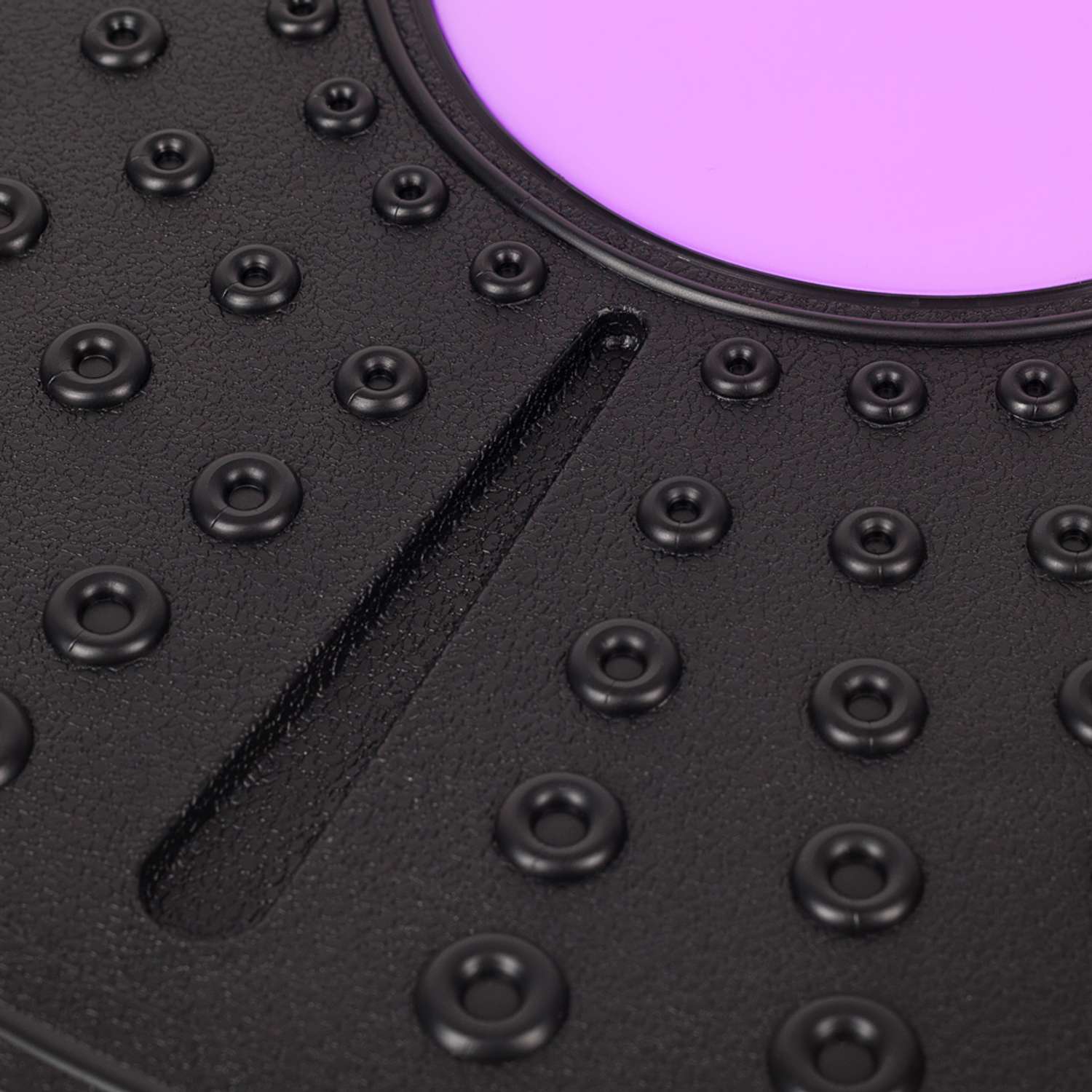 Балансировочный диск STRONG BODY платформа полусфера d 36 см черно-фиолетовый - фото 9
