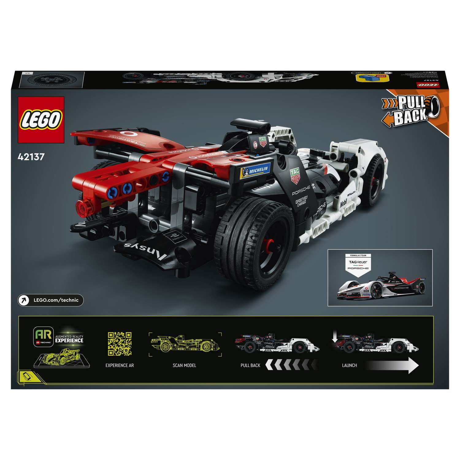 Конструктор LEGO Technic Formula E Porsche 99X Electric 42137 - фото 3