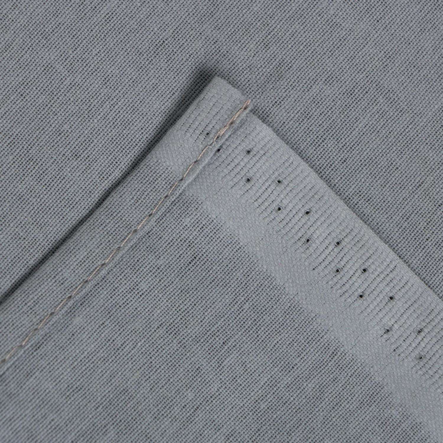 Простыня Этель Grey 150х214 см поплин - фото 4
