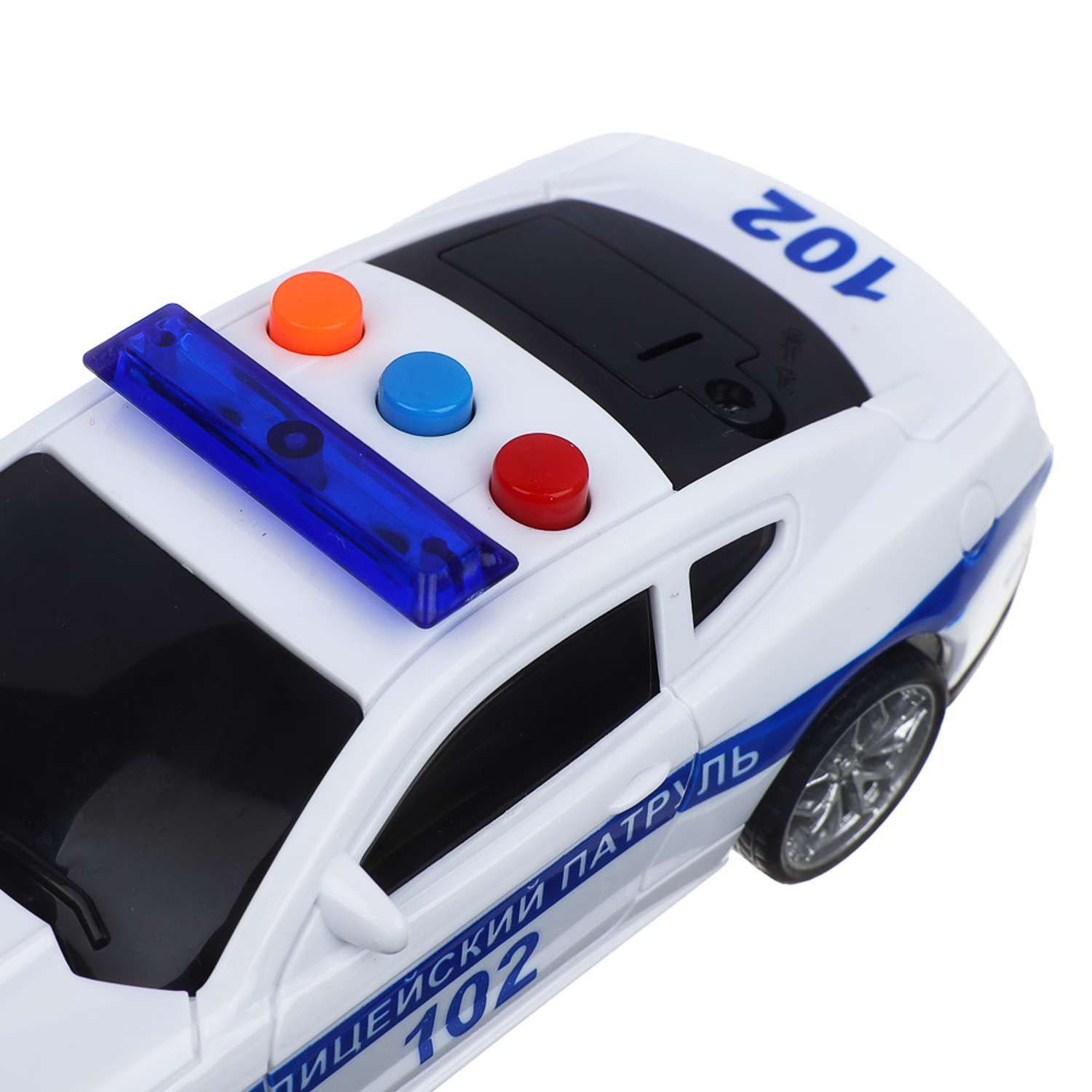 Машинка со светом и звуком Игроленд Полицейский патруль 292-283 - фото 7