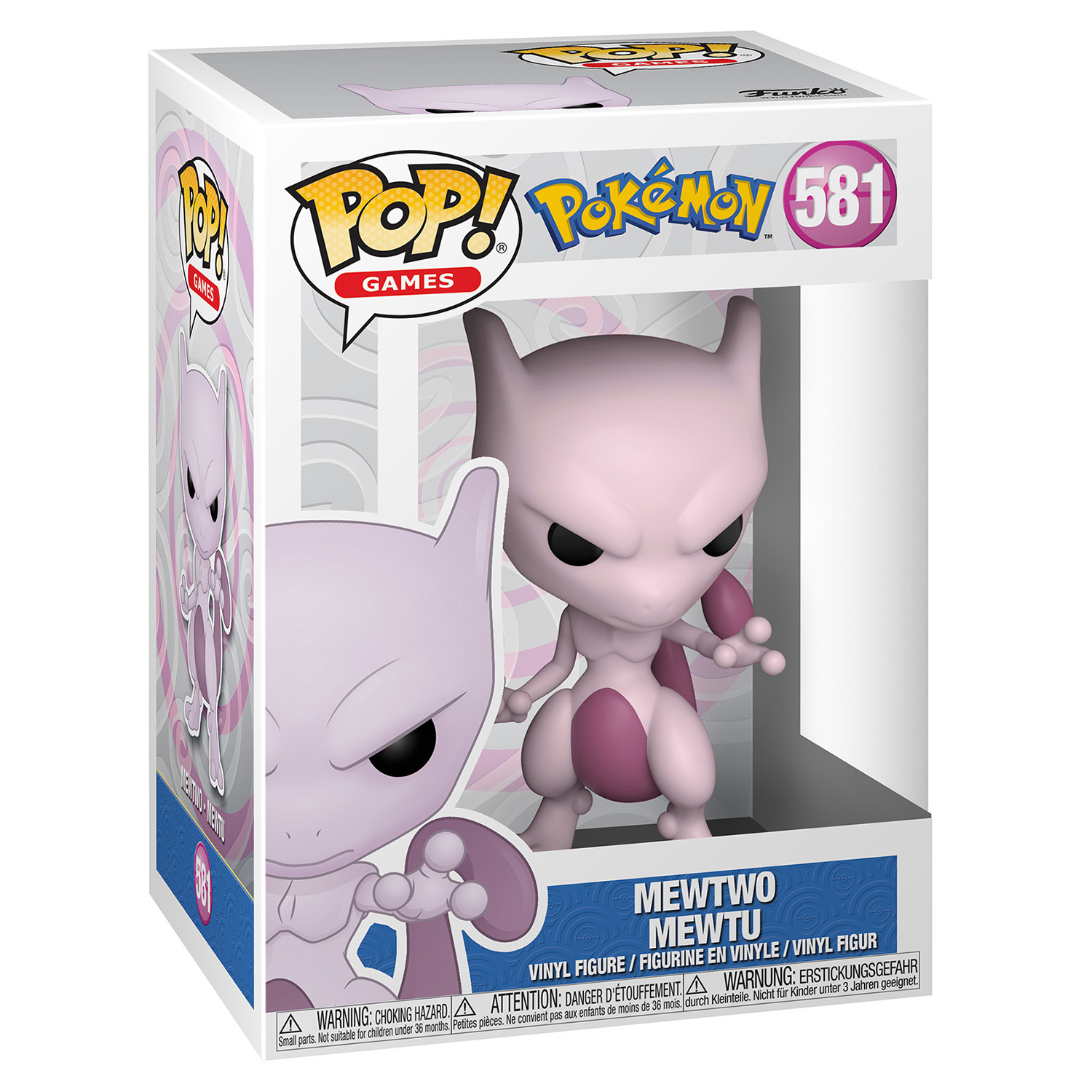 Фигурка Funko POP! Games Pokemon Mewtwo (581) 63254 - фото 2