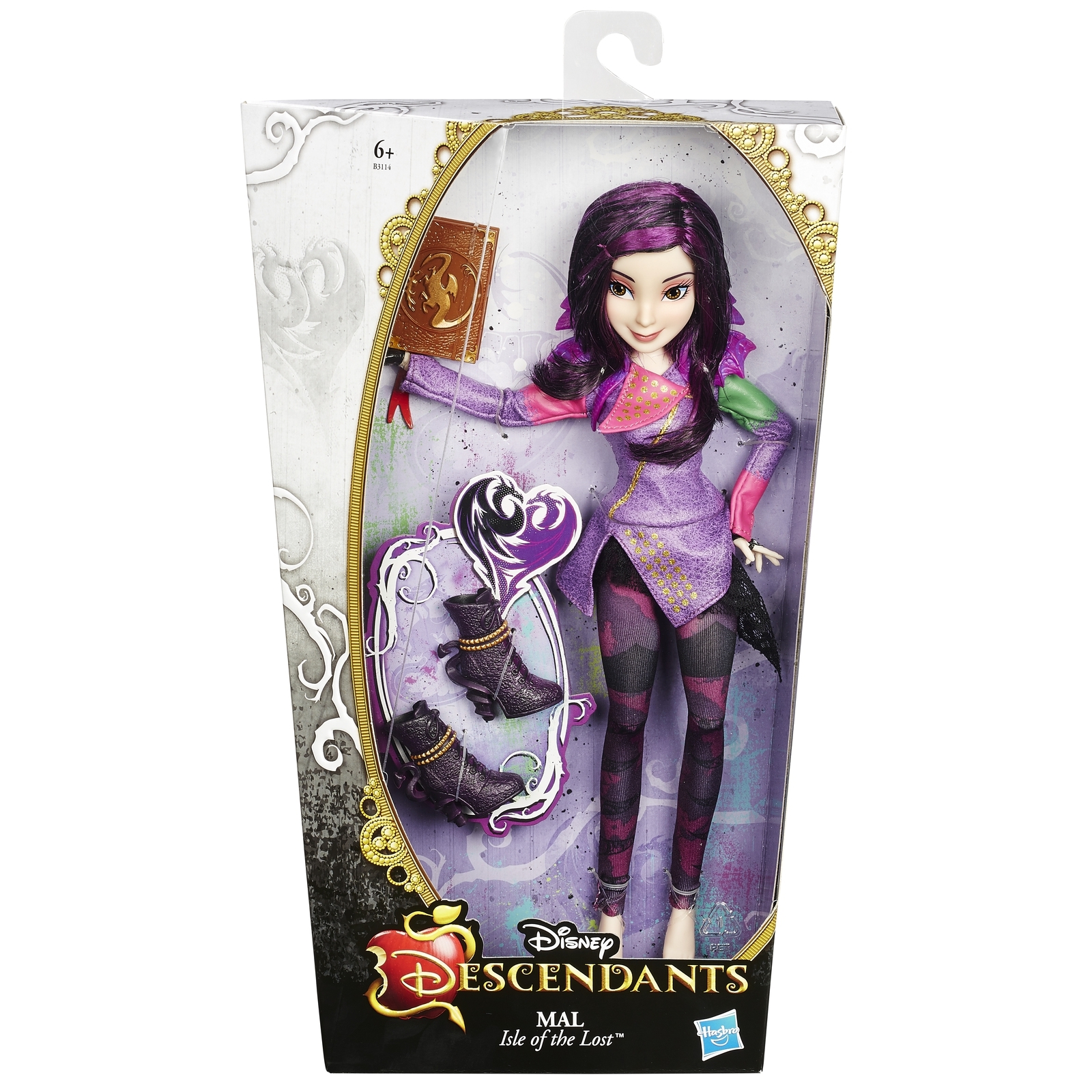 Кукла DESCENDANTS Hasbro Темные герои Мал B3114EU40 B3113EU4 - фото 2