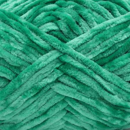 Пряжа для вязания Astra Premium селена мягкая микрополиэстер 100 гр 68 м 25 яркий изумруд 3 мотка