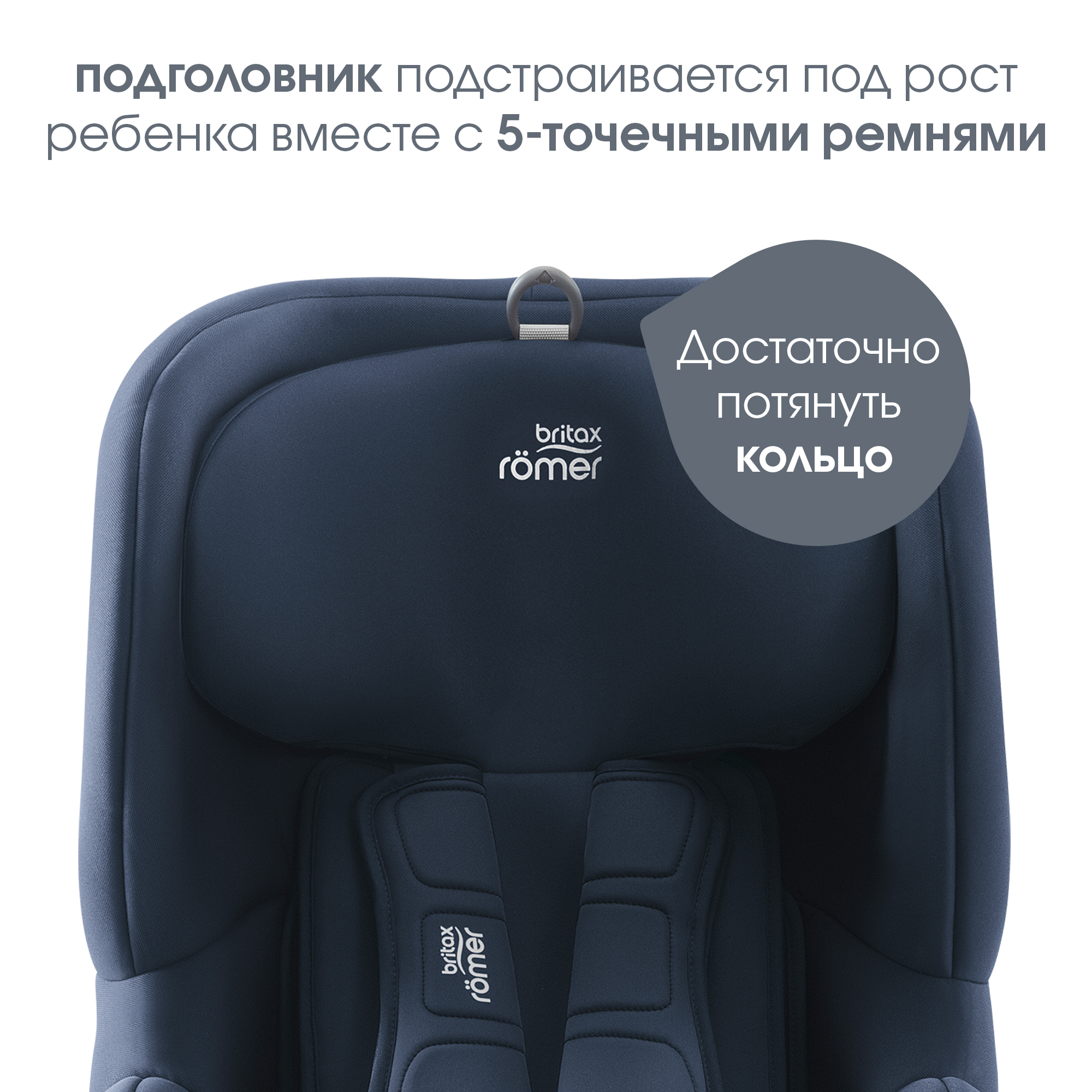 Детское автокресло Britax Roemer Trifix2 i-Size Night Blue - фото 10