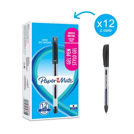 Ручка гелевая PAPER MATE Jiffy gel Черная 2084375