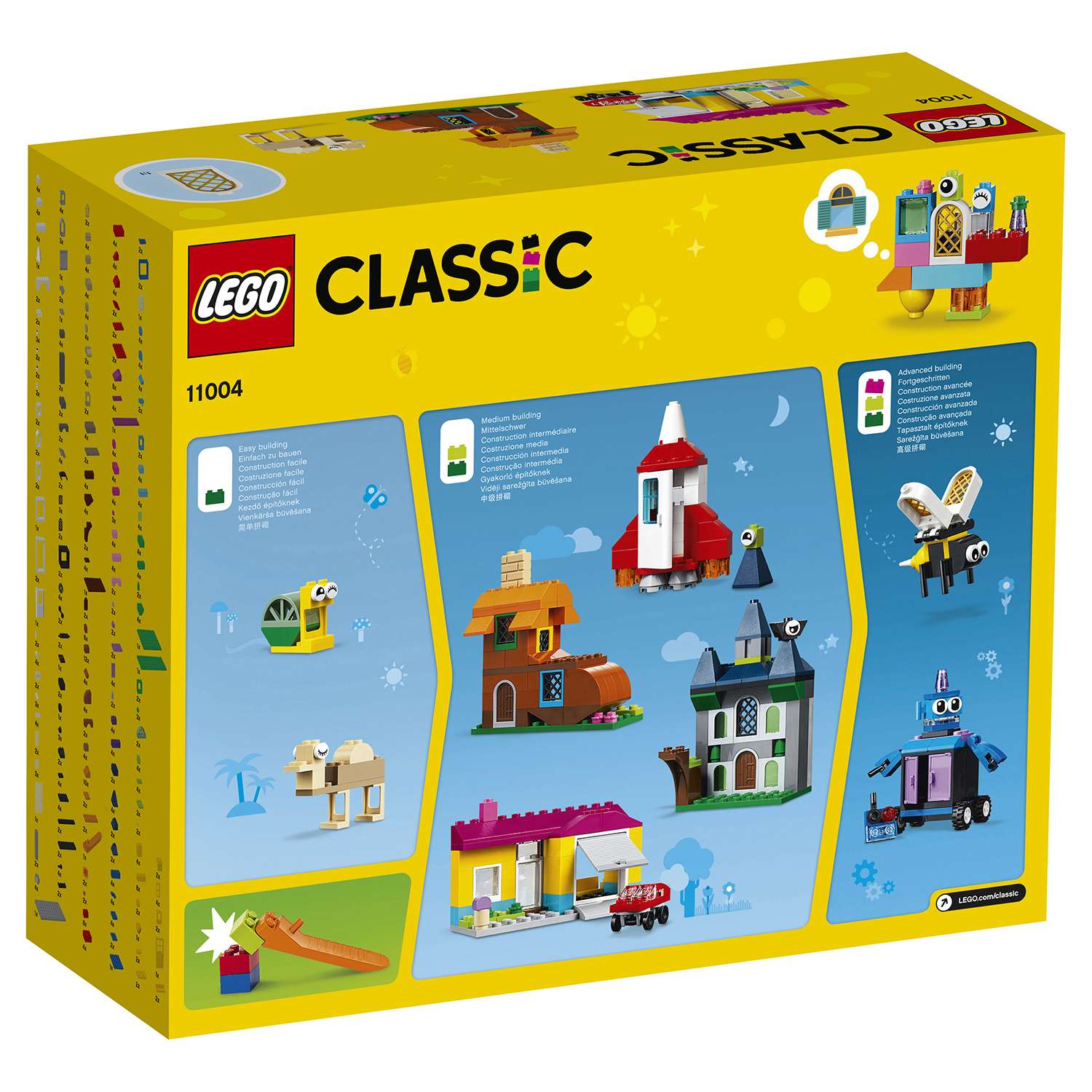 Конструктор LEGO Classic Набор для творчества с окнами 11004 - фото 3