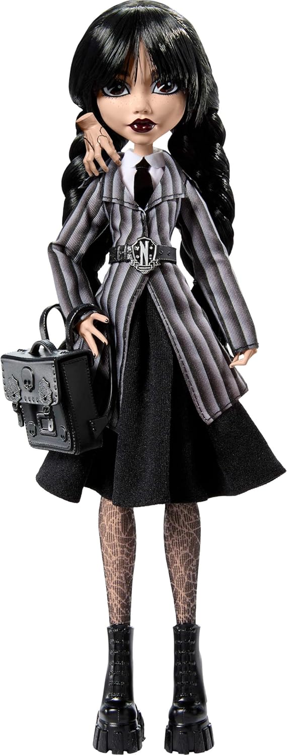 Кукла Monster High Wednesday Addams Core HXJ04 - фото 1