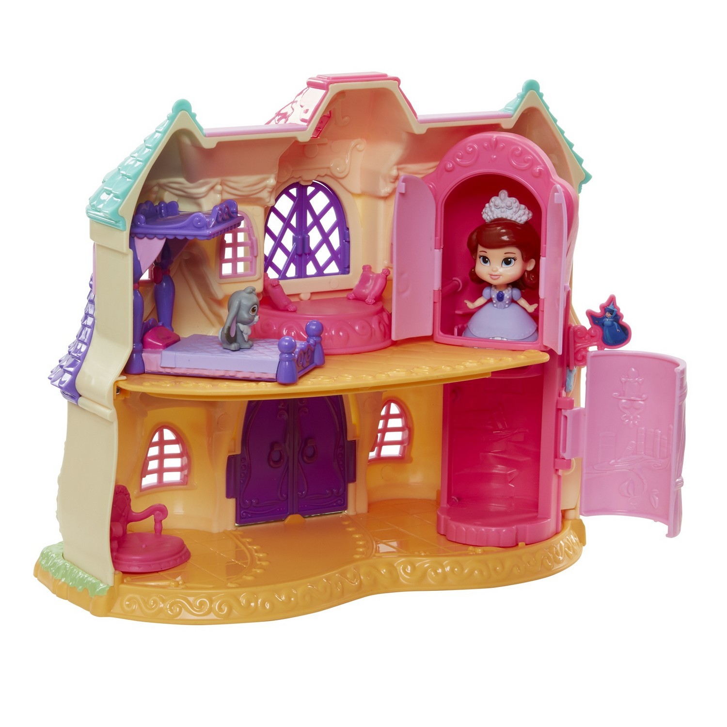 Набор игровой Jakks Pacific Disney Замок принцессы+кукла 01294 - фото 1