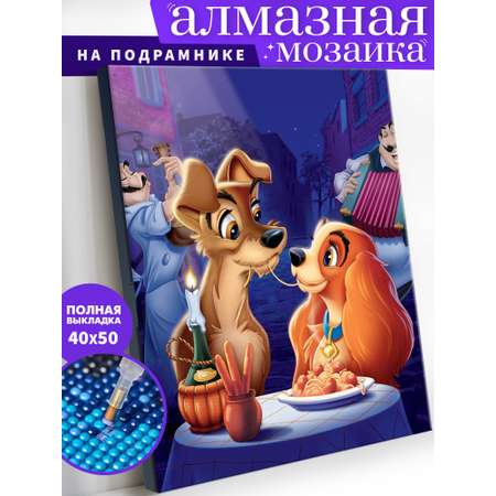 Алмазная мозаика Art on Canvas Леди и Бродяга