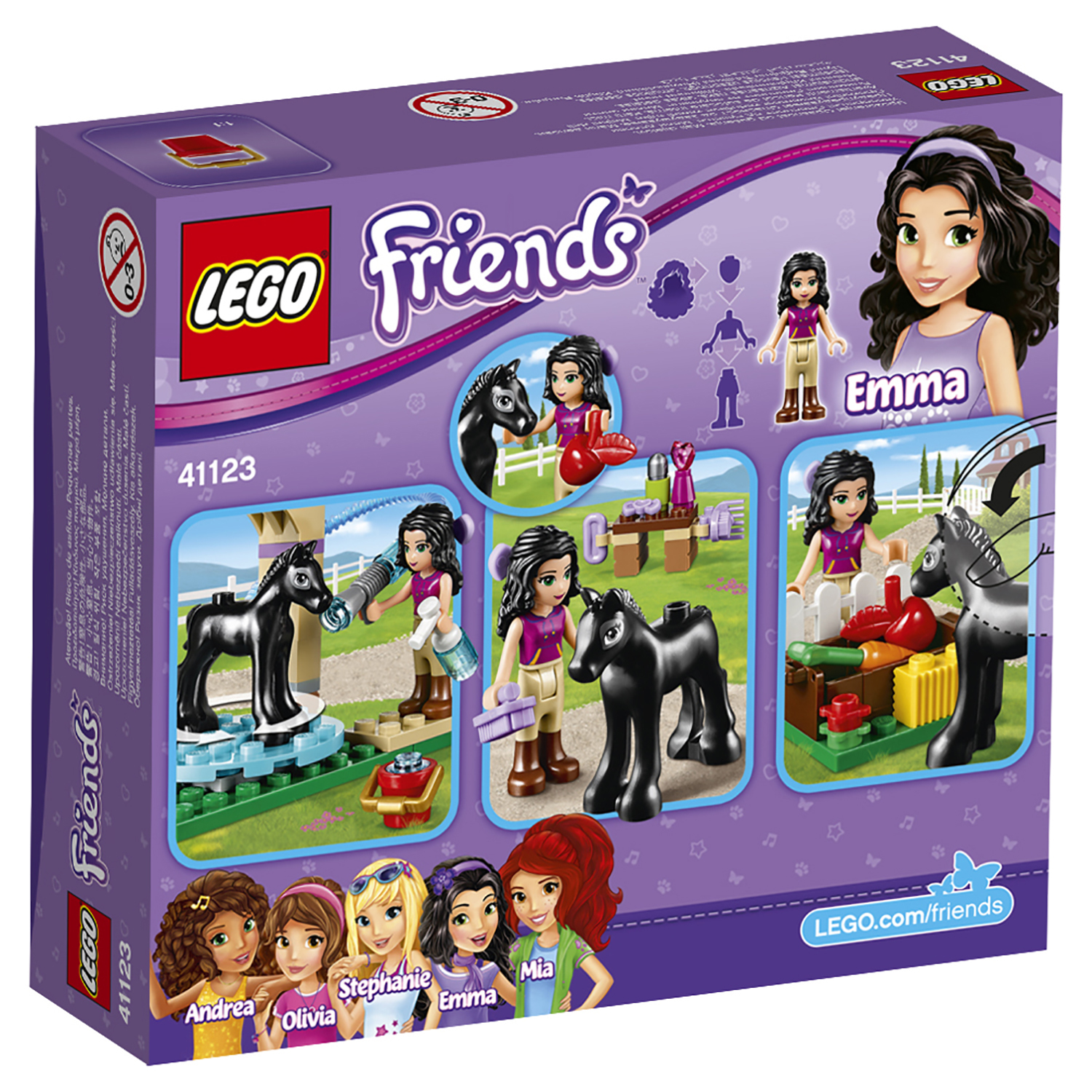 Конструктор LEGO Friends Салон для жеребят (41123) - фото 3