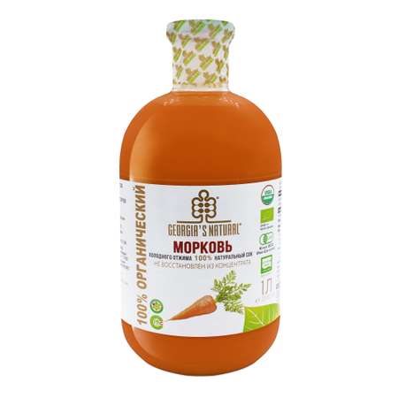 Сок натуральный GEORGIAS NATURAL морковный 1л