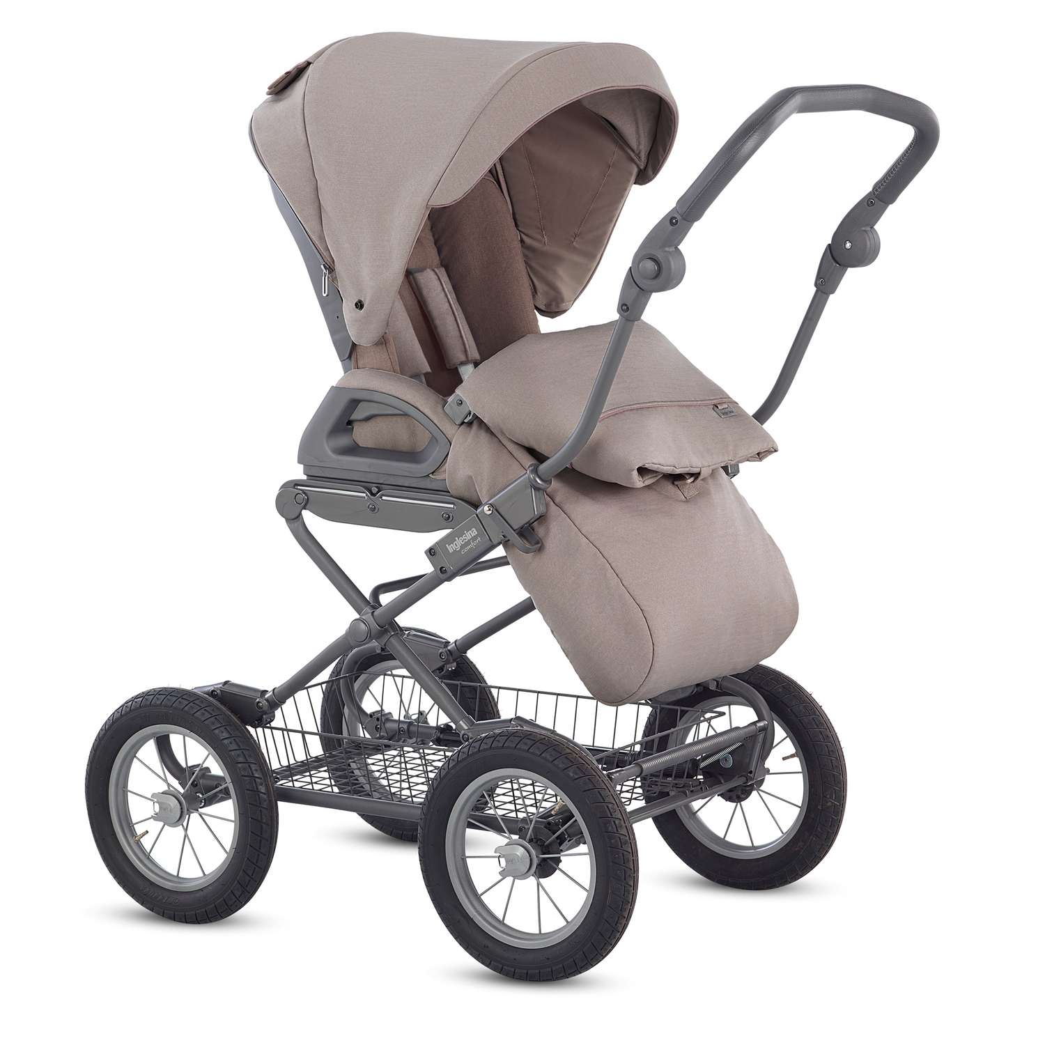 Коляска 2в1 Inglesina Sofia System Duo Alpaca Beige - фото 3