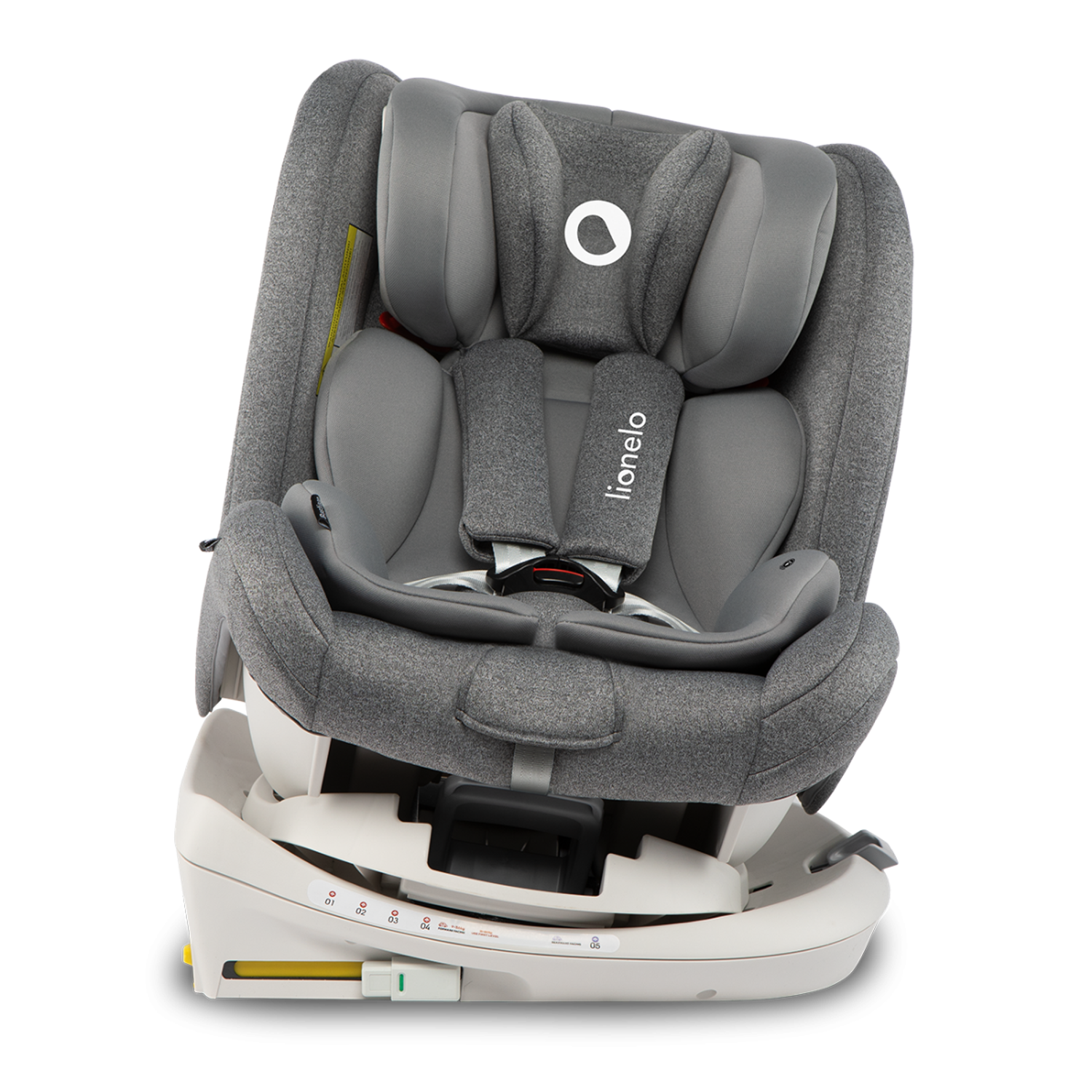 Автокресло Lionelo Bastiaan RWF Stone 0-36 кг - isofix - фото 1