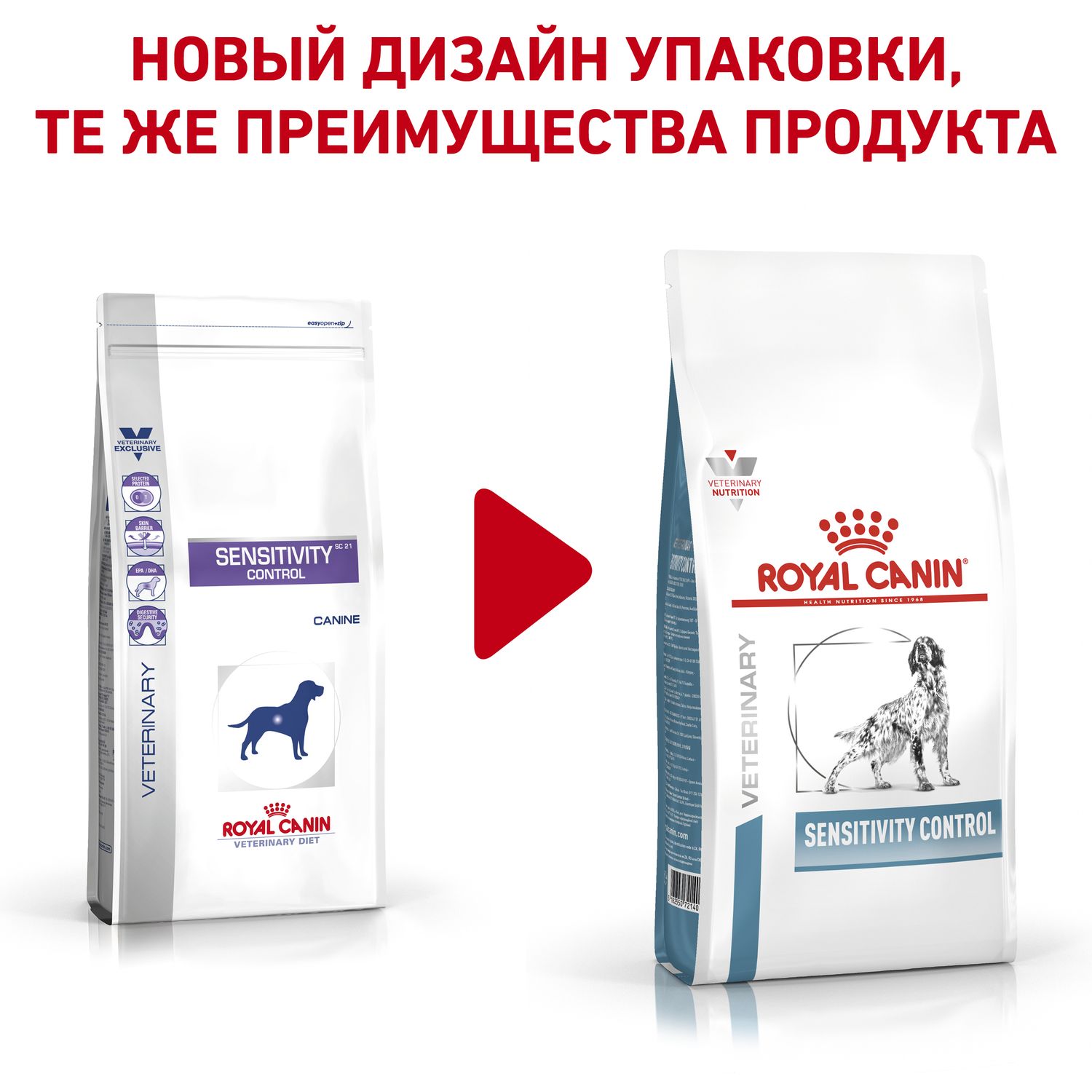 Сухой корм для собак ROYAL CANIN Sensitivity control 1.5 кг утка (при заболеваниях ЖКТ, лечебный) - фото 2