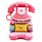 Шар Страна карнавалия фольгированный 45» «Розовый телефон»