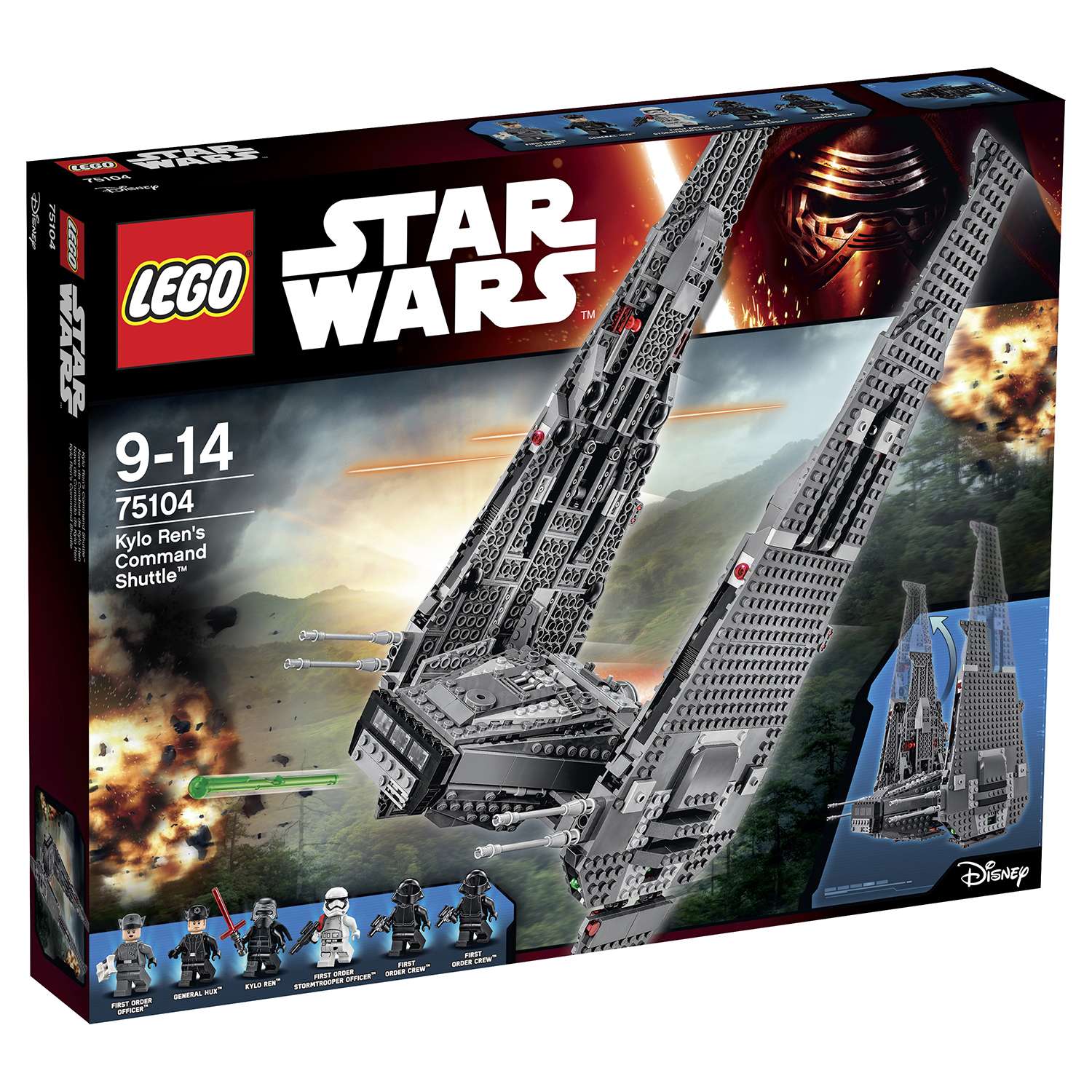 Конструктор LEGO Star Wars TM Командный шаттл Кайло Рена (Kylo Ren's Command Shuttle™) (75104) - фото 2