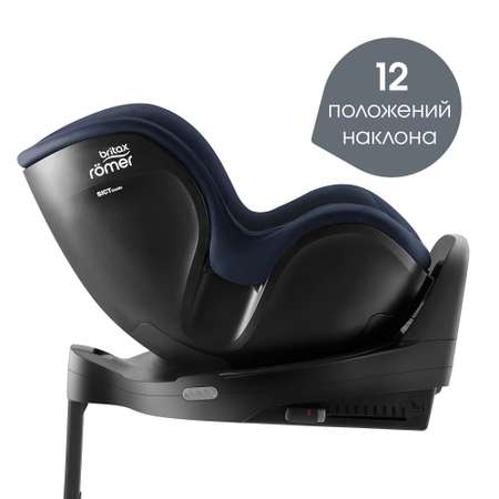 Детское автокресло Britax Roemer Dualfix Pro M Style Night Blue с 3 мес. до 4 лет ростом 61-105 см до 19 кг