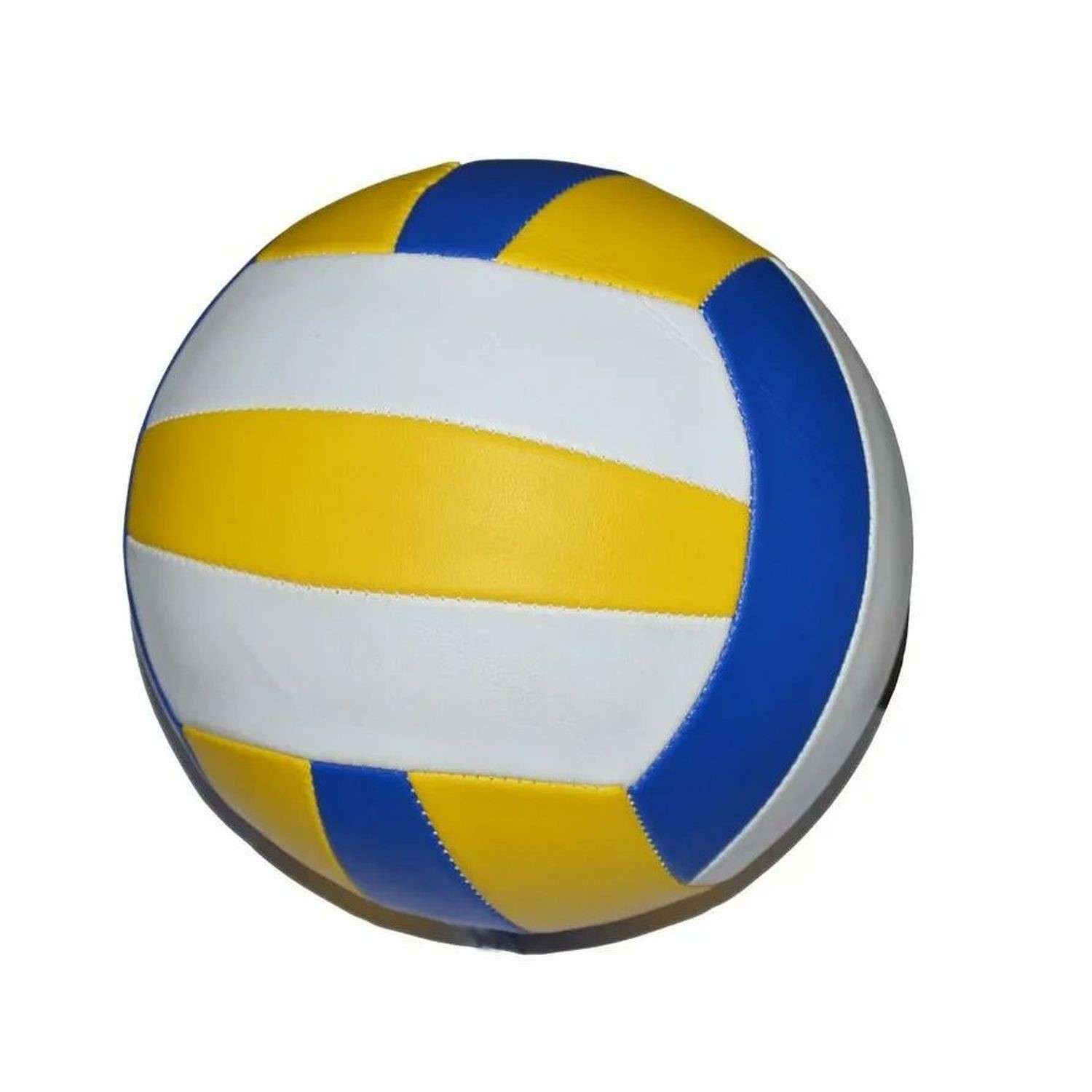 Волейбольный мяч Uniglodis трехцветный размер 5 - фото 2