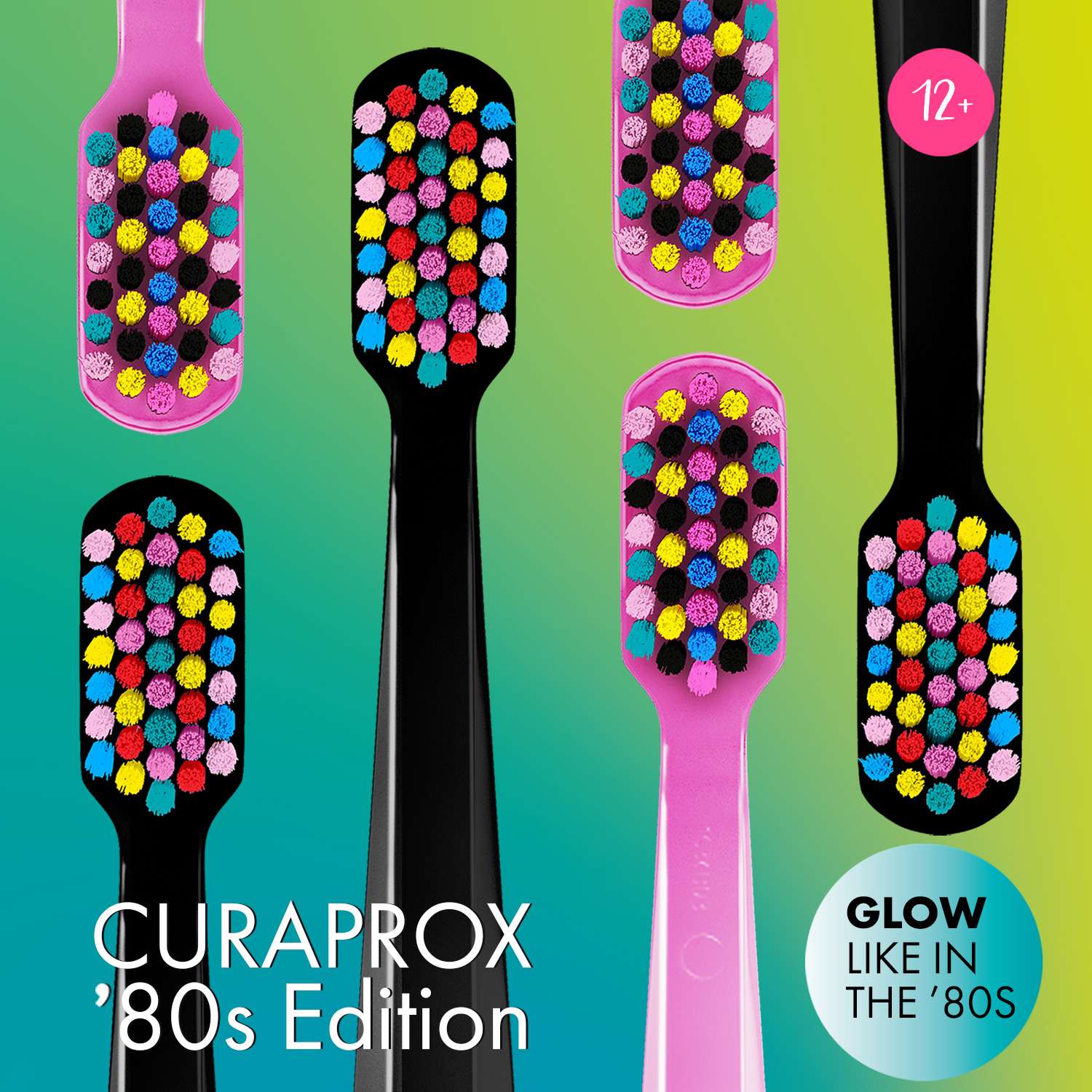 Набор зубных щеток Curaprox ultrasoft Duo 80`s Edition 2022 - фото 10