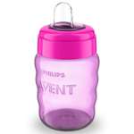 Чашка с носиком Philips Avent Comfort 260 мл 12 мес+ Розовая