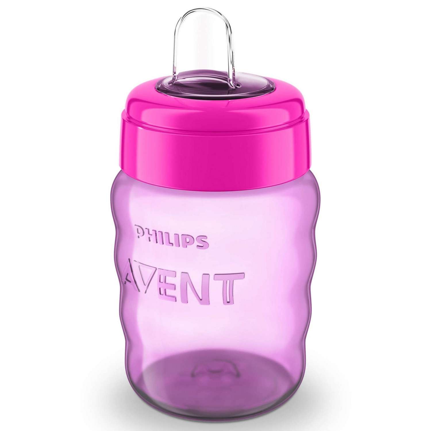 Чашка с носиком Philips Avent Comfort 260 мл 12 мес+ Розовая - фото 1