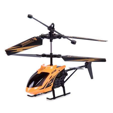 Вертолет на радиоуправлении Mobicaro Неон 2 канала 15 см Оранжевый
