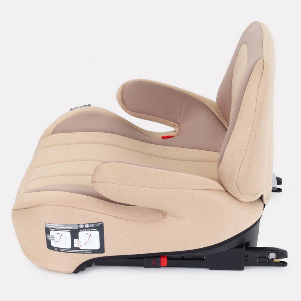 Автокресло детское Rant AY313 TURBO Isofix Active Line Beige группа 3 22-36 кг - фото 7