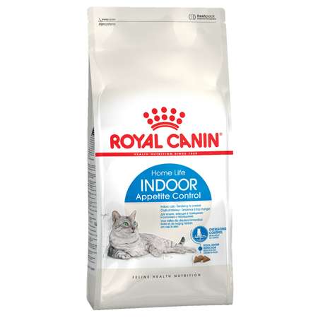 Корм для кошек ROYAL CANIN Indoor Appetite Control домашних и склонных к перееданию 2кг