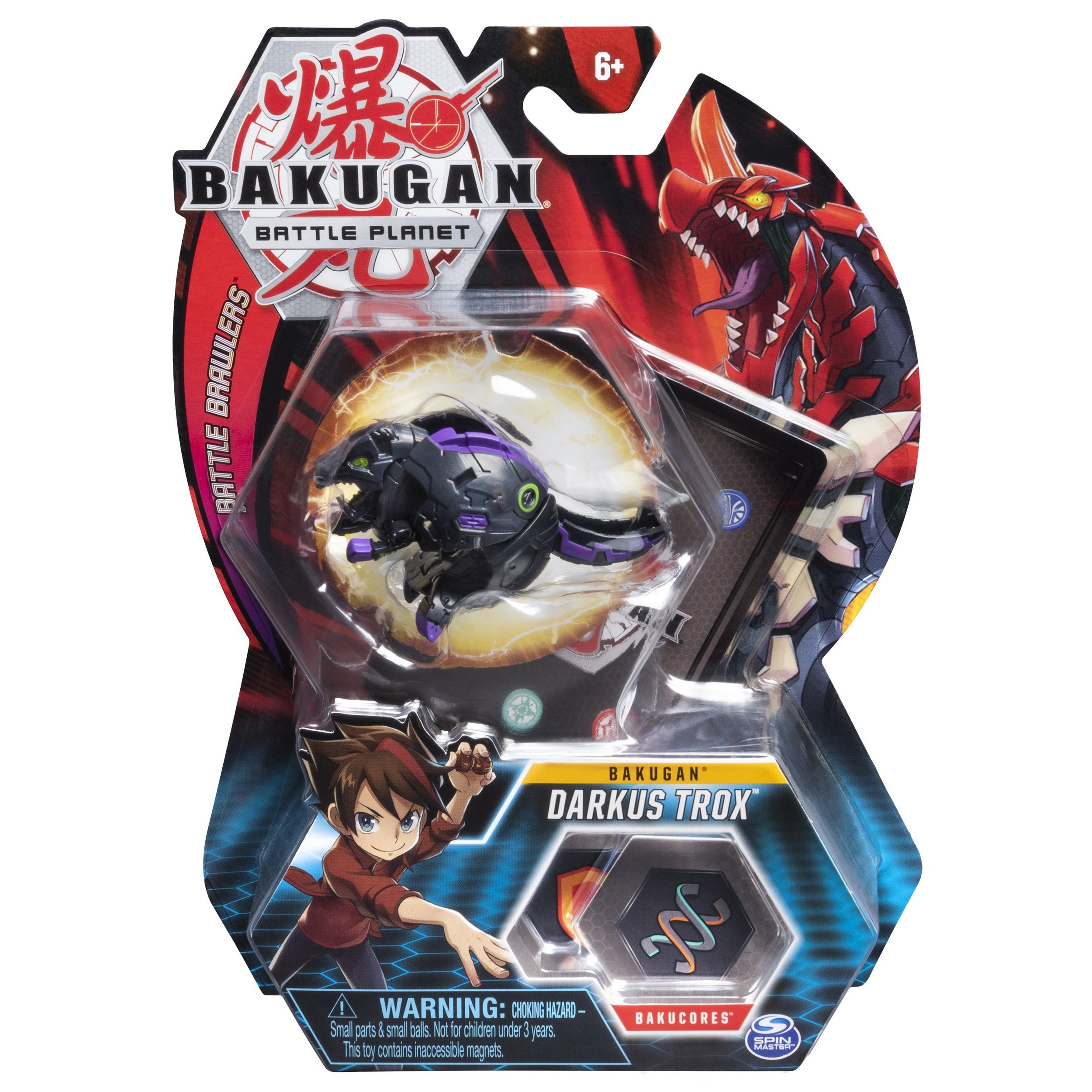 Фигурка-трансформер Bakugan T-Rex Black 6045148/20108799 - фото 2