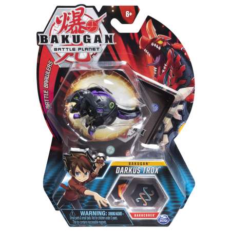 Фигурка-трансформер Bakugan T-Rex Black 6045148/20108799