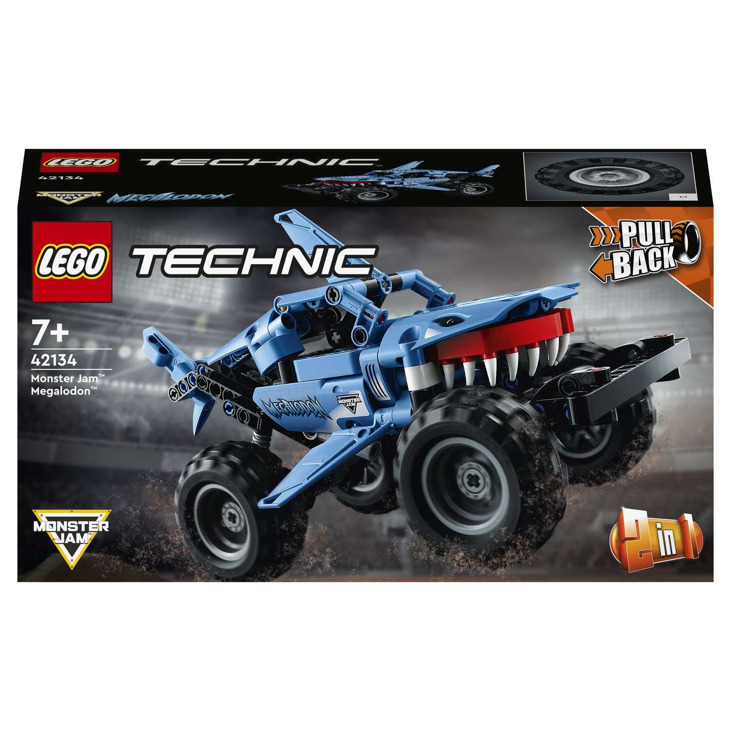 Конструктор LEGO Technic Monster Jam Megalodon 42134 - фото 2