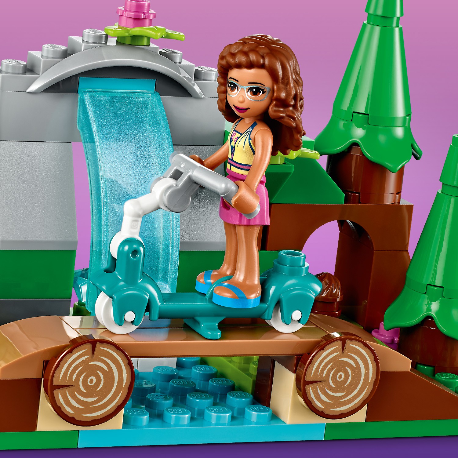 Конструктор LEGO Friends Лесной водопад 41677 - фото 5